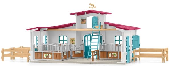Schleich Lakeside Ridecenter 42567 sæt