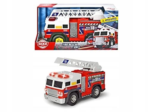Dickie Toys Brandvæsen med Stige Lys Lyde 30cm