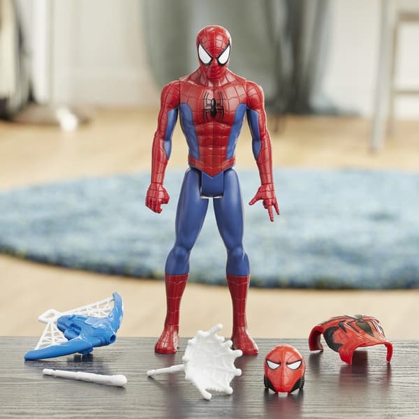 Hasbro Spider-Man-figur med avfyrningskastare 30 cm