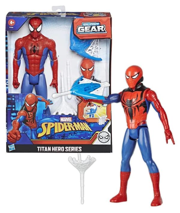 Hasbro Spider-Man-figur med avfyrningskastare 30 cm
