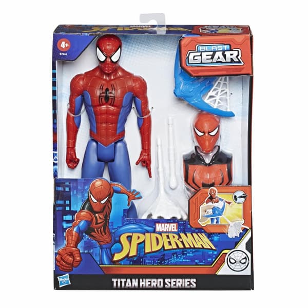 Hasbro Spider-Man-figur med avfyrningskastare 30 cm