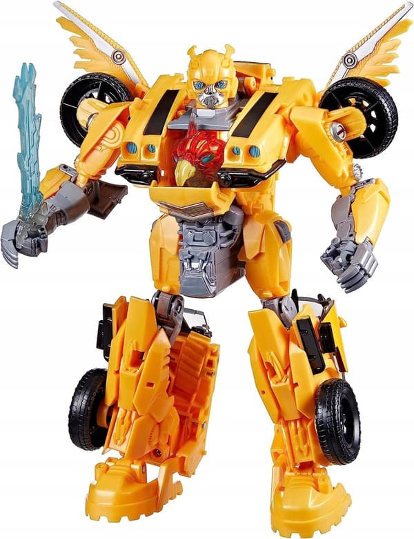 Hasbro Transformers Rise Of The Beasts -hahmo, Best-Mode Bumblebee 25 cm