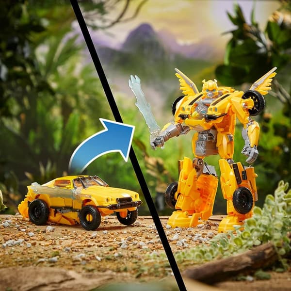 Hasbro Transformers Rise Of The Beasts -hahmo, Best-Mode Bumblebee 25 cm