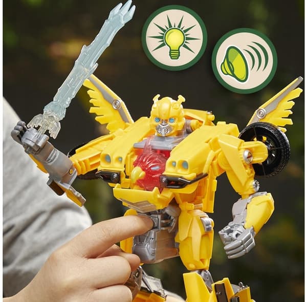 Hasbro Transformers Rise Of The Beasts -hahmo, Best-Mode Bumblebee 25 cm