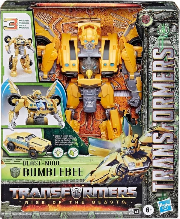 Hasbro Transformers Rise Of The Beasts -hahmo, Best-Mode Bumblebee 25 cm
