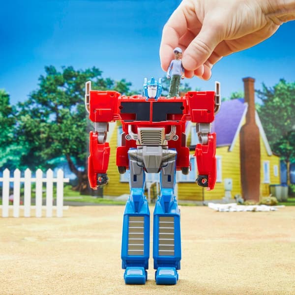 Hasbro Transformers EarthSpark Optimus Prime & Robby Malto -figuuri 20,3 cm