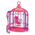 Miniatyrbillede 3 af 7: Syngende fugl i et bur Cobi Little Live Pets pink Interaktiv papegøje ANDEN EAN NR. COBI 630996264577