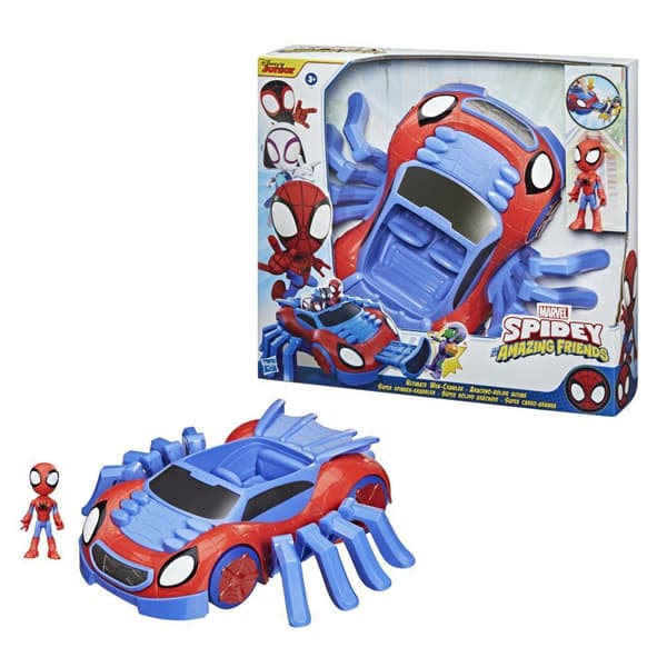 Hasbro Marvel Spidey & Friends -ajoneuvoryömintähämähäkki