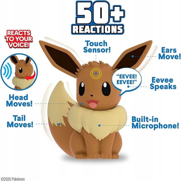 POKEMON INTERAKTIIVINEN HAHMO 12 CM EEVEE