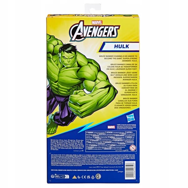 Hasbro Marvel Avengers Titan Hero Deluxe -figuuri Hulk 30 cm. E7475