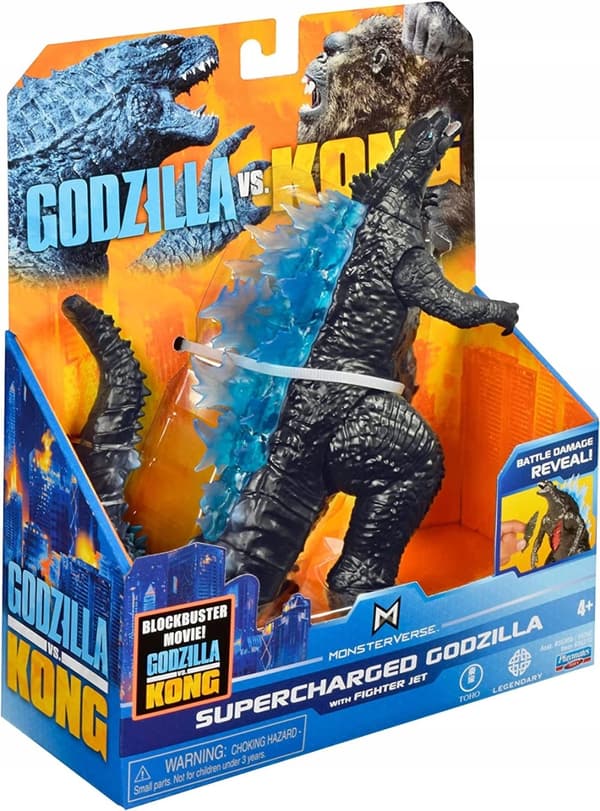 Playmates Toys MNG16000 Supercharged Godzilla figur 15 cm