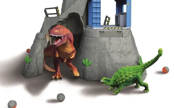 SCHLEICH Dinosaurier STOR VULKANEXPEDITION 42564 Dinosaurie T-rex Dinosaurie