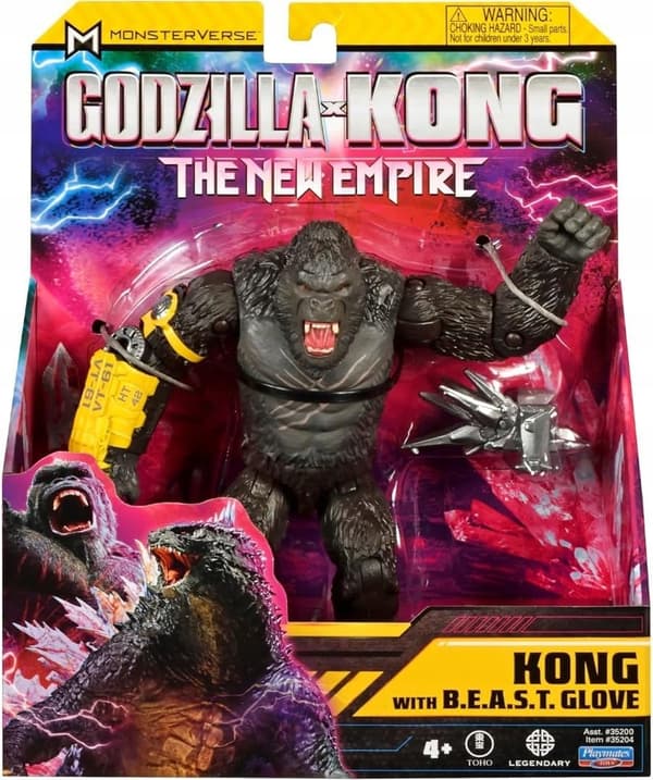 MonsterVerse Godzilla x Kong Posible Figure 15 cm King Kong Beast Glove andra ean 043377352044