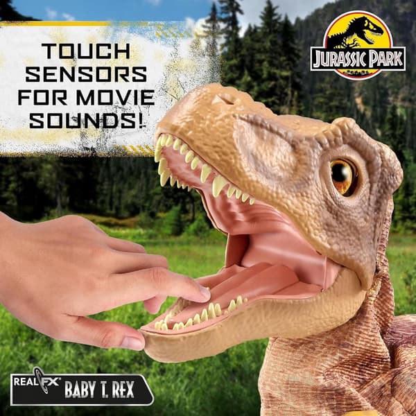 Wow!-ting fra Jurassic Park - Ægte FX - Baby T. Rex Dinosaur
