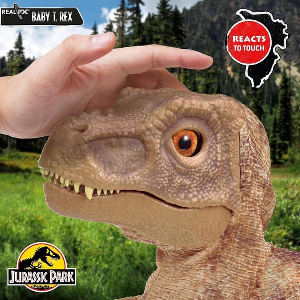 Wow!-ting fra Jurassic Park - Ægte FX - Baby T. Rex Dinosaur