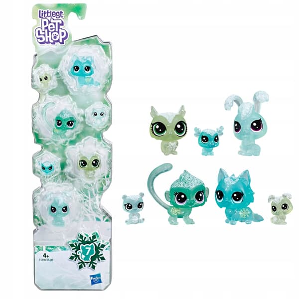 Littlest Pet Shop Arktiske Dyr 7-pak E5490 LPS Hasbro