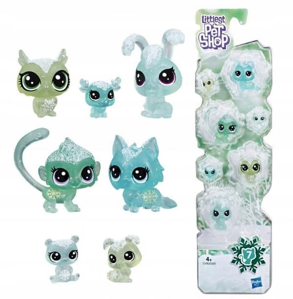 Littlest Pet Shop Arktiske Dyr 7-pak E5490 LPS Hasbro