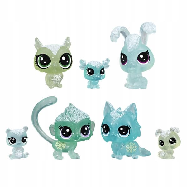 Littlest Pet Shop Arktiske Dyr 7-pak E5490 LPS Hasbro