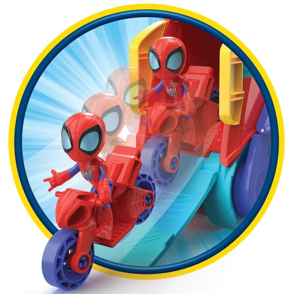 Pojazd 2w1 Hasbro Marvel Spidey and His Amazing Friends Spidey superkumppani