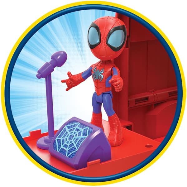 Pojazd 2w1 Hasbro Marvel Spidey and His Amazing Friends Spidey superkumppani