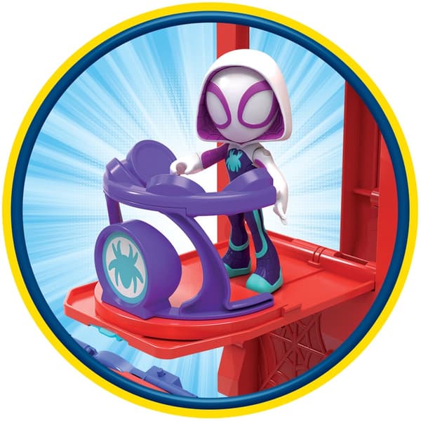 Pojazd 2w1 Hasbro Marvel Spidey and His Amazing Friends Spidey superkumppani