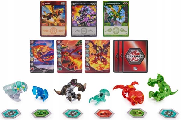 BAKUGAN EVOLUTIONS BATTLE STRIKE PACK 6 -HAHMO Neo Dragonoid Ghost Beast