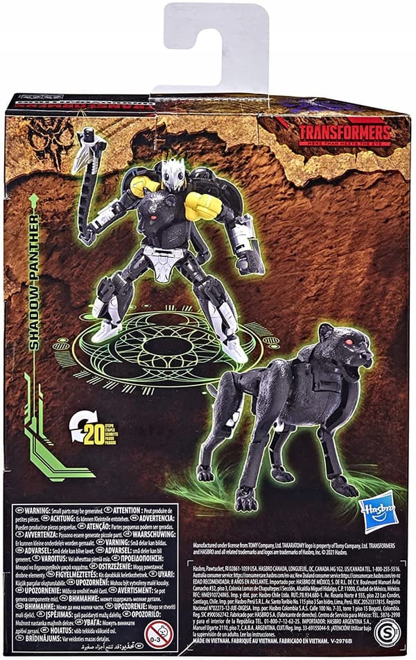 Hasbro Transformers Kingdom War for Cybertron 24 cm SHADOW PANTHER-figur