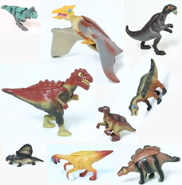 SIMBA DINOSAURIER DINOZ DINOSAURIE PÅSE 52 bitar dinosaurier i en påse MIX