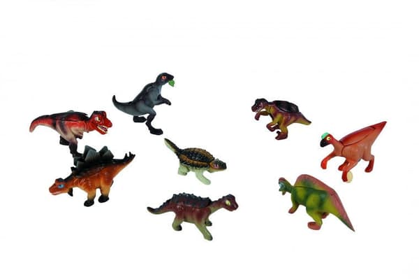 SIMBA DINOSAURIER DINOZ DINOSAURIE PÅSE 52 bitar dinosaurier i en påse MIX