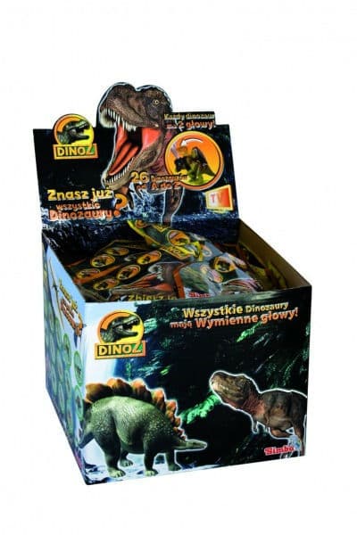SIMBA DINOSAURIER DINOZ DINOSAURIE PÅSE 52 bitar dinosaurier i en påse MIX