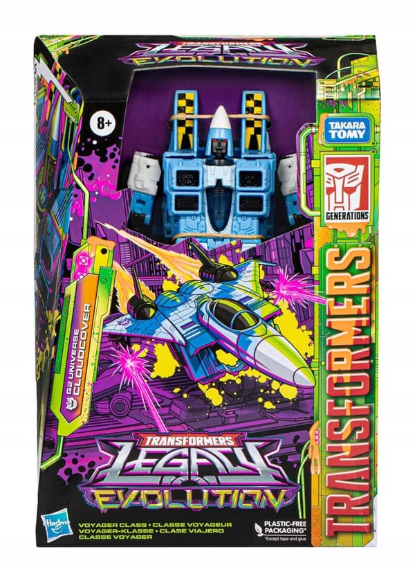 Hasbro Transformers TOMY TAKARA Cloudcover -lentokone Transformers-figuuri