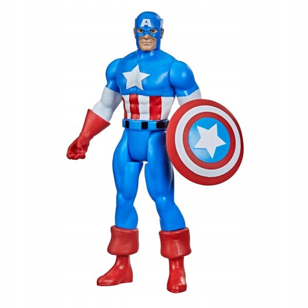 Marvel Legends Figur Kaptajn Amerika 10 cm retro