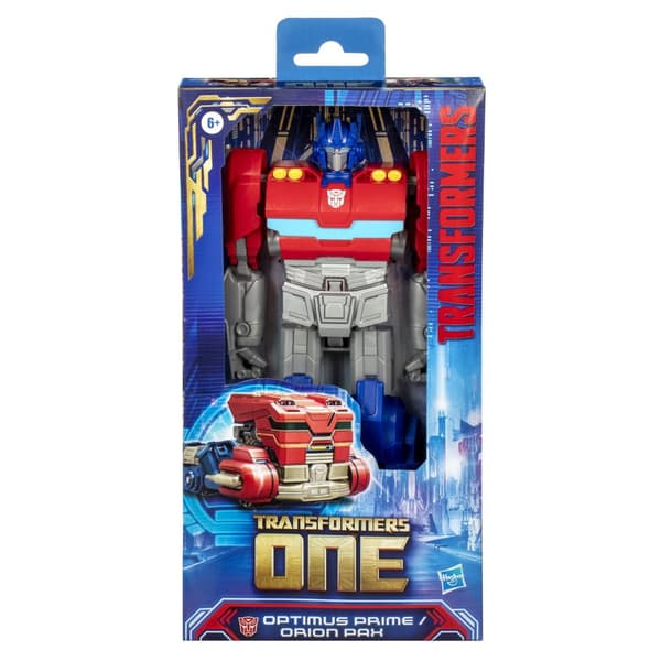 Transformers yksi Optimus Prime Orion Pax -figuuri