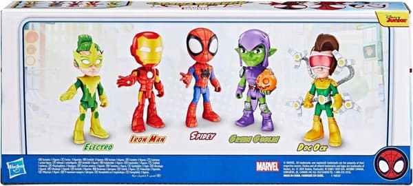 Hasbro Spidey och hans fantastiska vänner 5-delat figurset