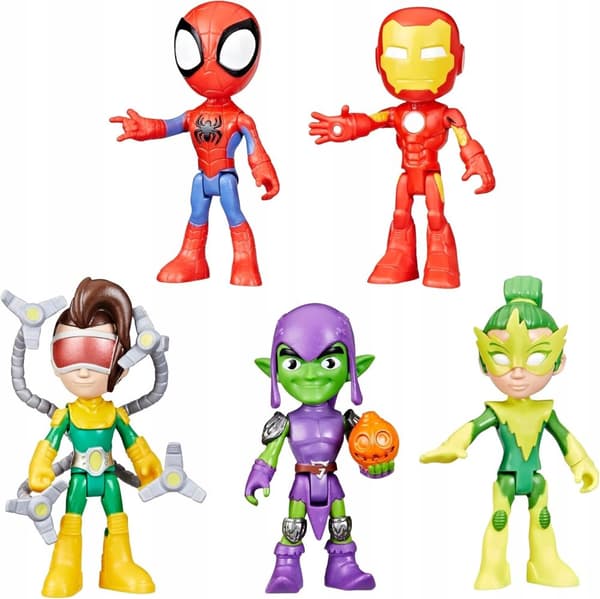 Hasbro Spidey och hans fantastiska vänner 5-delat figurset