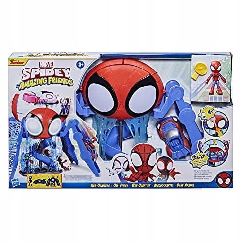 Marvel-tukikohta Hämähäkkikeskus Hämähäkkimies Hämähäkkimies Hasbro-tukikohta Hämähäkki