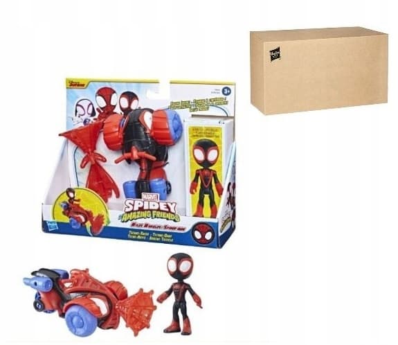 HASBRO SPIDEY FANTASTISKE VENNER MILES MORALES Køretøj Spidey og Supervennerne