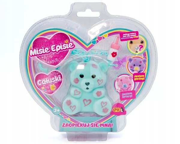 Episie Bamse Kisses Mint Puff Blå Epee EP60153