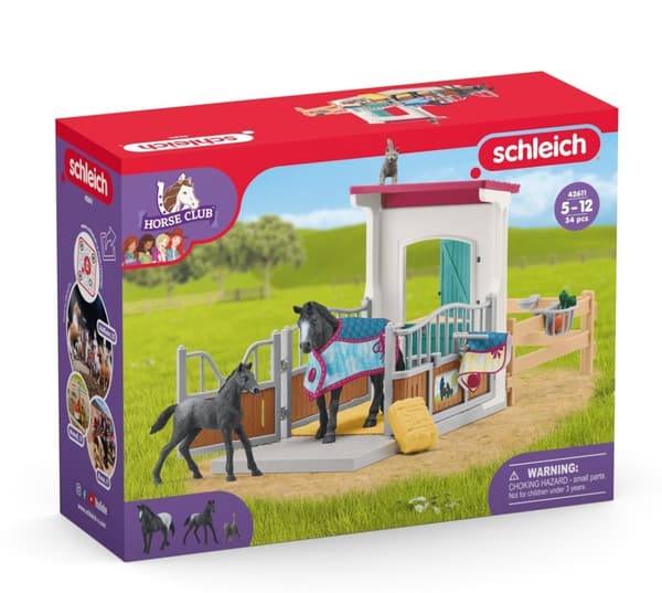Hesteboks med hoppe og føl 42611 Schleich