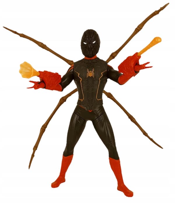 Hasbro F2904 Spiderman-rustningstillbehör Launcher stor 35 cm figur