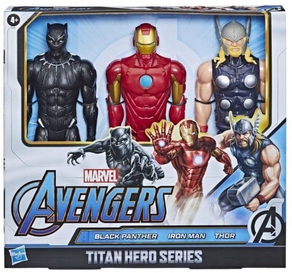 Marvel Avengers sæt med 3 figurer