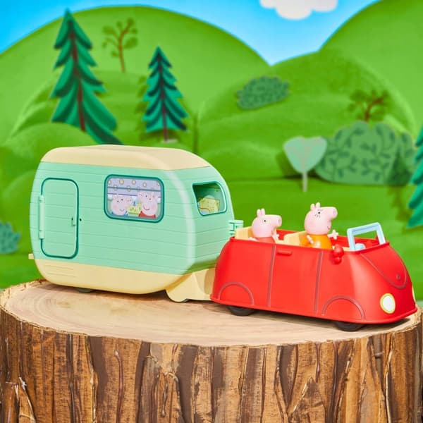 HASBRO Peppa Pig Peppas husvagnsset