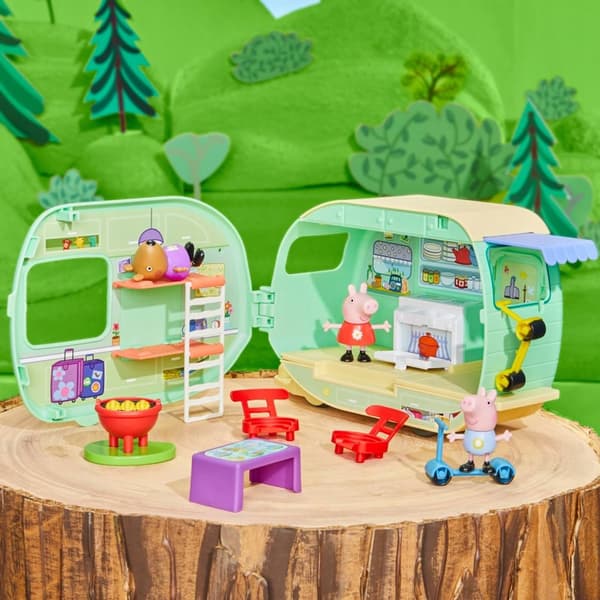 HASBRO Peppa Pig Peppas husvagnsset