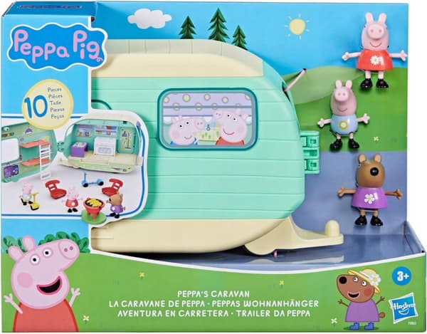 HASBRO Peppa Pig Peppas husvagnsset