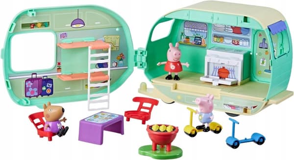 HASBRO Peppa Pig Peppas husvagnsset