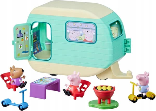 HASBRO Peppa Pig Peppas husvagnsset