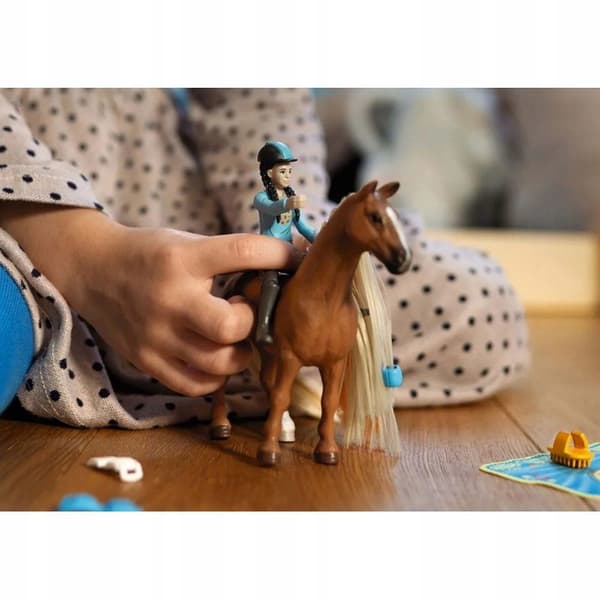 Schleich Kim ja Caramelo aloitussetti 42585 hevonen