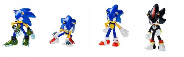 SONIC PRIME ACTIONFIGUR SÆT MED 6 MIXFIGURER