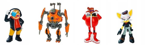 SONIC PRIME ACTIONFIGUR SÆT MED 6 MIXFIGURER