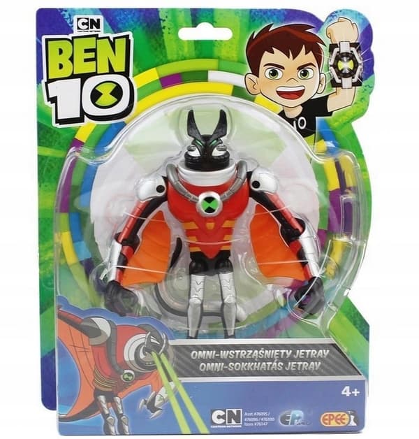 BEN 10 OMNI-SHOCKED JETRAY FIGUR Epee